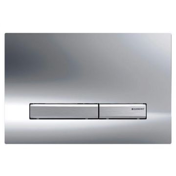 Clapeta de actionare, Geberit, Sigma50, crom lucios