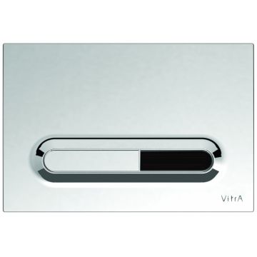 Clapeta de actionare touch-free cu senzor cromat, 12cm   742-0880