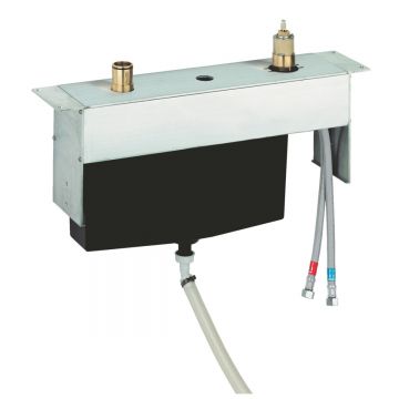 Corp montat sub placile ceramice pentru baterie cada cu 3 orificii-Grohe-33339000