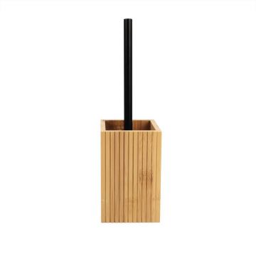 Perie de WC în culoare naturală din bambus Hanoi – douceur d'intérieur