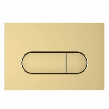 Placa de spalare   clatire rotunda Root, auriu lucios   740-2224