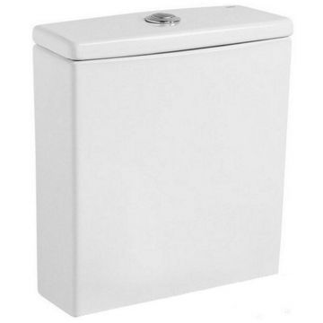 Rezervor vas wc back to wall Gala Street Square, alimentare partea de jos, alb