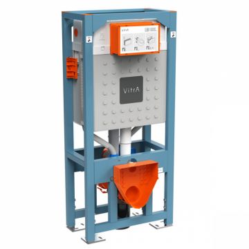 Rezervor WC incastrat montaj rapid 2.5 4 lt pentru pereti usoare din gipscarton, 12cm, back to back pentru 2 WC-uri   762-5850-02