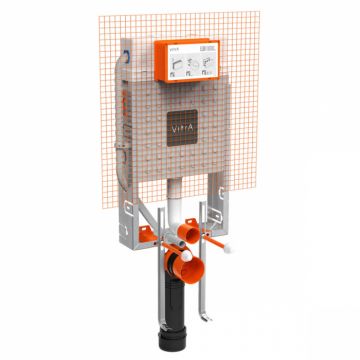 Rezervor WC incastrat montaj standard 2.5 4 lt cu console reglabile metalice, 12cm   762-1851-02