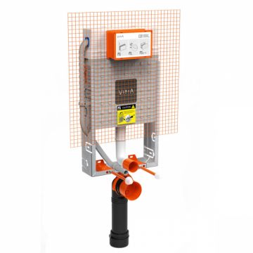 Rezervor WC incastrat montaj standard 3 6 lt fara console metalice, 12cm   762-1800-01