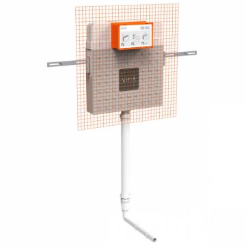 Rezervor WC incastrat montaj standard 3 6 lt pentru vas WC Turcesc squatting 8cm   768-1700-01