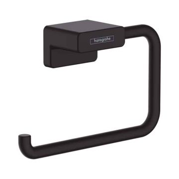 Suport hartie igienica Hansgrohe AddStoris Negru Mat