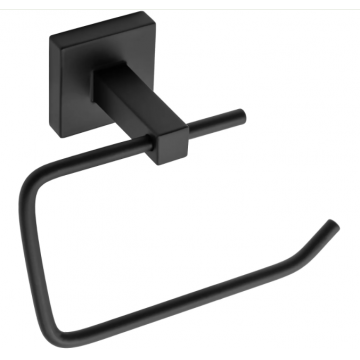 Suport hartie igienica metal Rea Negru Mat