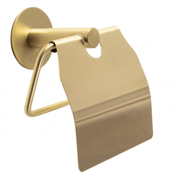 Suport pentru hartie igienica Rea Auriu Mat 322219B