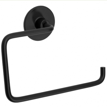 Suport pentru hartie igienica Rea Negru Mat