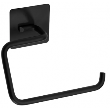 Suport pentru hartie igienica Rea Negru Mat