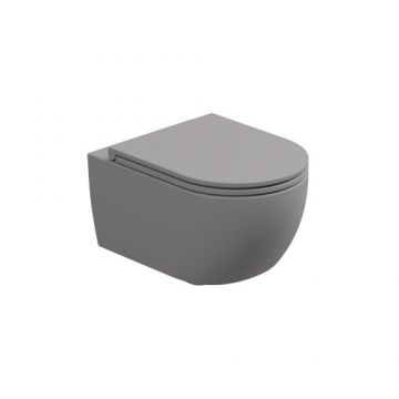 Vas Wc GSG Like suspendat - Culoare fumo satinato 38