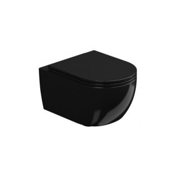 Vas Wc GSG Like suspendat - Culoare nero lucido 02