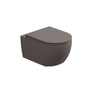 Vas Wc GSG Like suspendat - Culoare tortora satinato 29