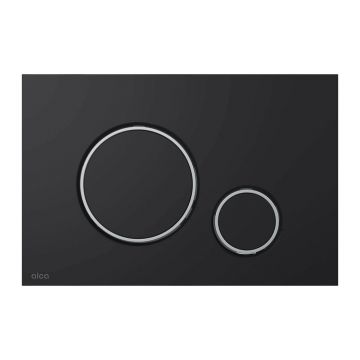 Clapeta de actionare Alca M778 negru mat - crom lucios