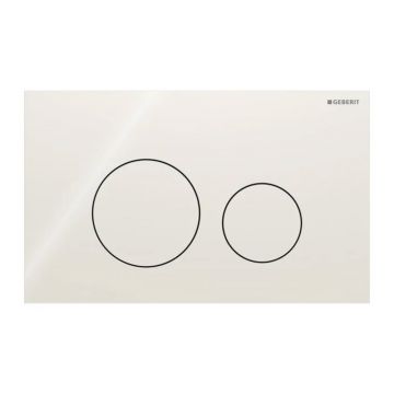 Clapeta de actionare Geberit Sigma40 Slim gri nisip finisaj lucios