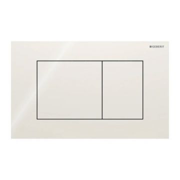 Clapeta de actionare Geberit Sigma40 Slim gri nisip finisaj lucios