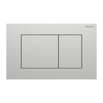 Clapeta de actionare Geberit Sigma40 Slim inox finisaj periat