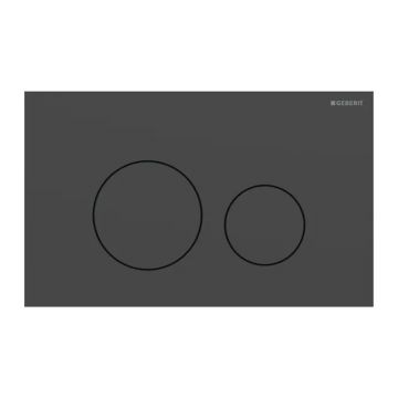 Clapeta de actionare Geberit Sigma40 Slim negru finisaj mat