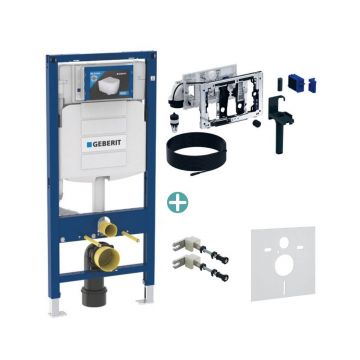 Pachet Geberit rezervor incastrat Duofix Sigma cu Kit Geberit DuoFresh cu declansare manuala gri antracit