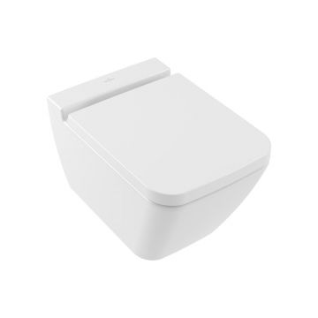 Set vas wc suspendat Villeroy&Boch Finion DirectFlush alb cu capac soft close
