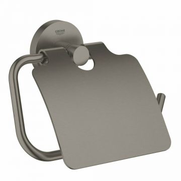 Suport hartie igienica cu aparatoare Grohe Essentials grafit