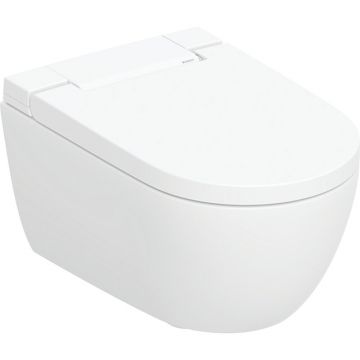 Vas wc suspendat cu capac softclose si functie bideu Geberit AquaClean Alba