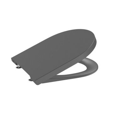 Capac wc compact softclose Roca Inspira Round antracit