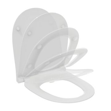 Capac WC softclose Ideal Standard i.life O alb slim Quick Release