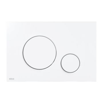 Clapeta de actionare Alca Thin M676 alb mat