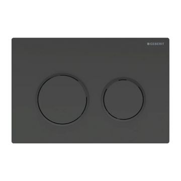 Clapeta de actionare Geberit Omega20 negru lucios