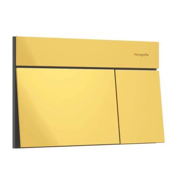 Clapeta de actionare Hansgrohe iFrame Element E auriu lucios