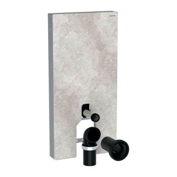 Modul Geberit Monolith pentru wc pe pardoseala imitatie beton 101 cm