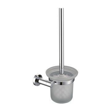 Perie WC Omnires Modern Project si sticla mata