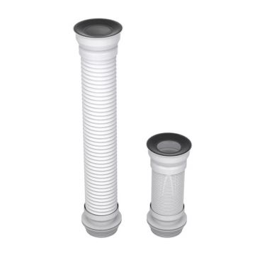 Racord WC extensibil Wirquin cu manson Ø 93/100/110 mm lungime 60 cm