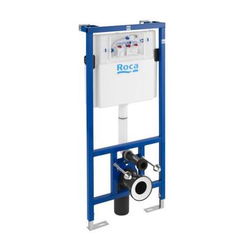 Rezervor incastrat Roca in-Wall Duplo cu cadru pentru wc suspendat