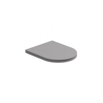 Capac vas WC GSG Like slim soft-close - Culoare fumo satinato 38