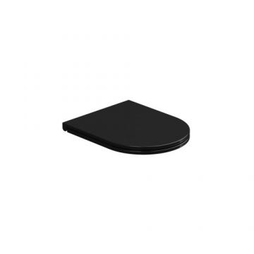 Capac vas WC GSG Like slim soft-close - Culoare nero lucido 02