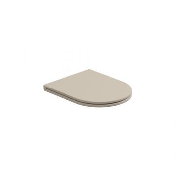 Capac vas WC GSG Like slim soft-close - Culoare sabbia satinto 34