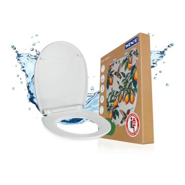 Capac WC 36,5 x 45 cm Easy-Close (cu închidere automată) Alberola – Wenko