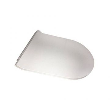 Capac WC Hatria Futura/Centrica/Fusion soft-close, alb - Culoare Alb pal