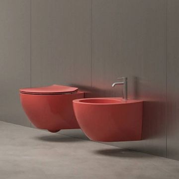 Capac WC Hatria Planeta soft-close, lucios