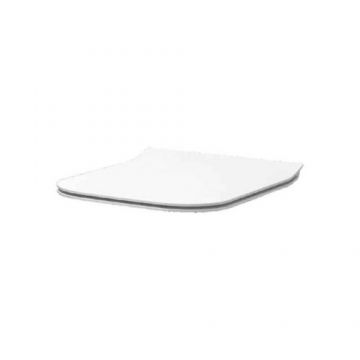 Capac WC Hatria Tecna soft-close, alb - Culoare Alb pal