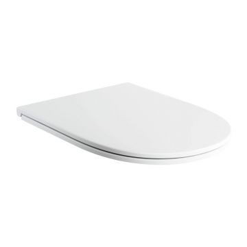 Capac WC softclose Omnires Ottawa Comfort slim finisaj alb mat