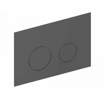 Clapeta de actionare Sanycces pentru rezervor incastrat, raw metal