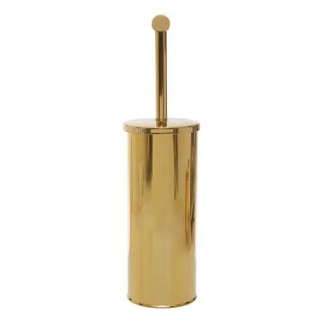 Perie de WC aurie din oțel inoxidabil Allegra – Premier Housewares