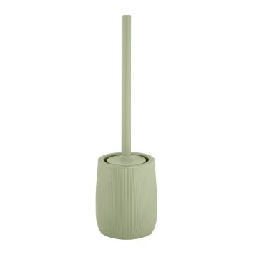 Perie de WC verde din ceramică Fablo – Wenko