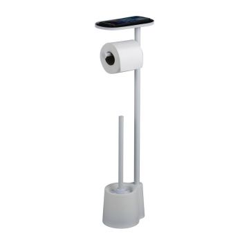 Suport pentru hârtie igienică alb din plastic Albella – Wenko