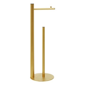 Suport pentru hârtie igienică auriu din metal Fay – Premier Housewares