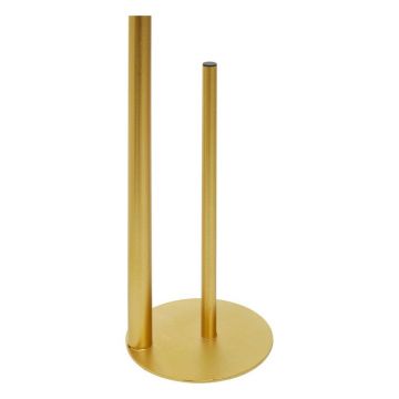 Suport pentru hârtie igienică auriu din metal Fay – Premier Housewares